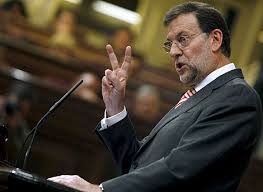 Rajoy con un par