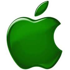 Mac Sales Increased 41% From The Last Year - Green Apple Logo 2
